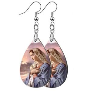 Catholic Virgin Mary Earrings